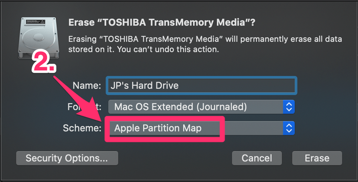 How to reformat external hard drive mac