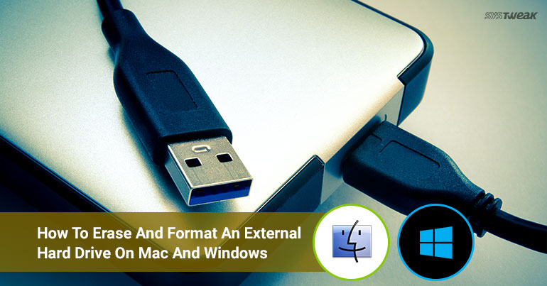 best external hard drive format for mac and pc